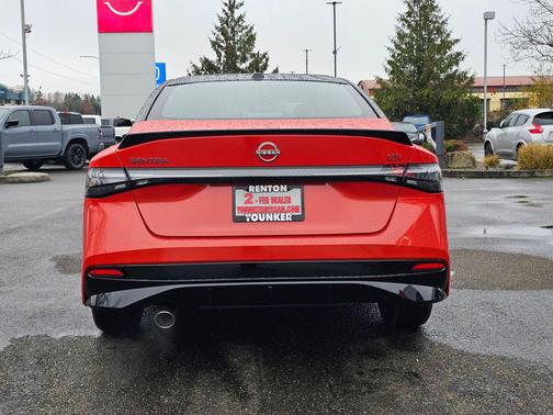 Energetic Ember/Super Black 2026 Nissan Sentra SR