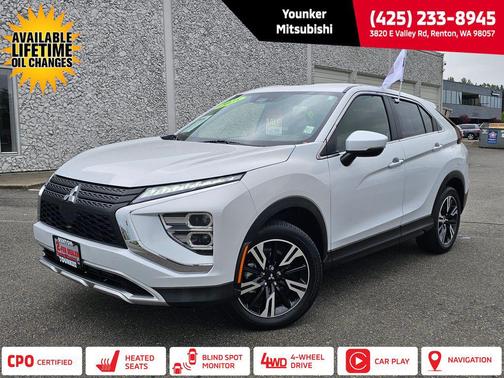 White Diamond 2025 Mitsubishi Eclipse Cross SE
