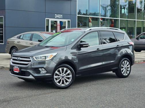 MAGNETIC METALLIC 2017 Ford Escape Titanium