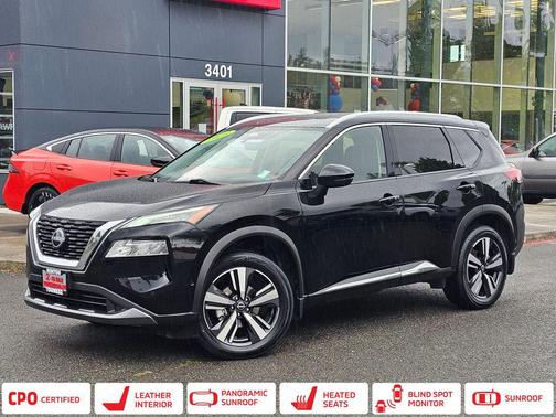 Super Black 2023 Nissan Rogue SL