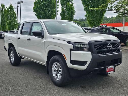 Glacier White 2026 Nissan Frontier S