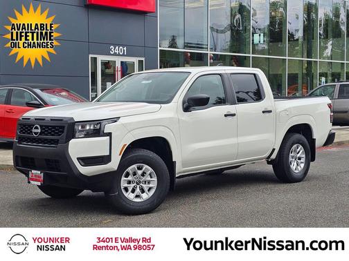 Glacier White 2026 Nissan Frontier S