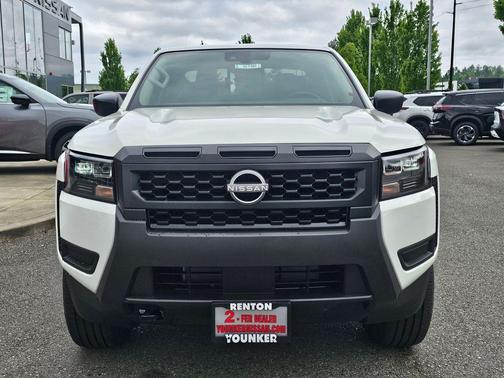 Glacier White 2026 Nissan Frontier S
