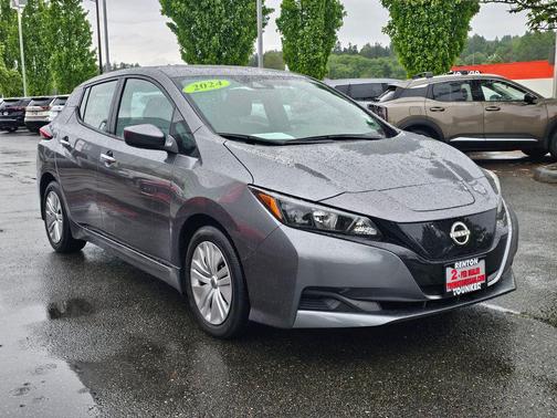 Gun Metallic 2024 Nissan Leaf S