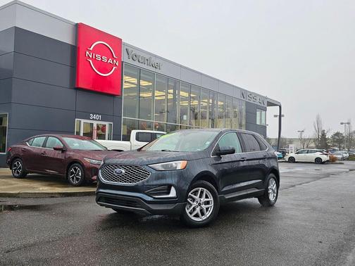 STONE BLUE METALLIC 2024 Ford Edge SEL