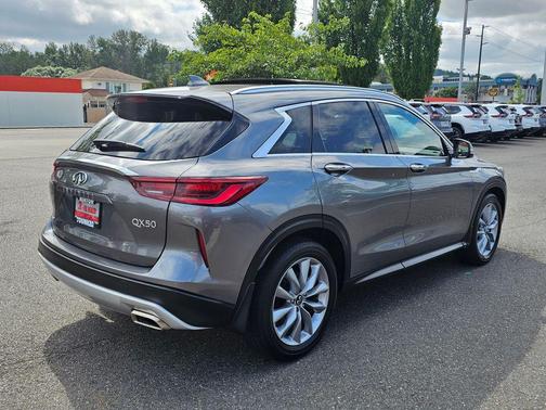 Graphite Shadow 2022 INFINITI QX50 LUXE AWD
