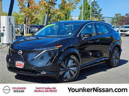 Black Diamond Pearl 2023 Nissan ARIYA EVOLVE+