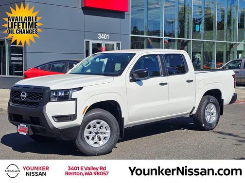 Glacier White 2026 Nissan Frontier S