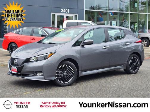 Gun Metallic 2025 Nissan Leaf SV PLUS