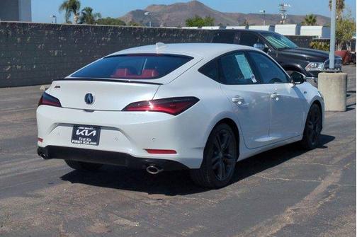 Platinum White Pearl 2023 Acura Integra A-Spec Technology