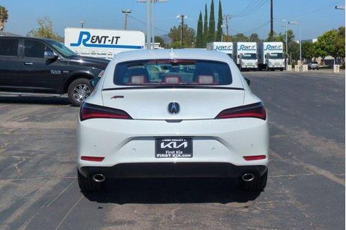 Platinum White Pearl 2023 Acura Integra A-Spec Technology