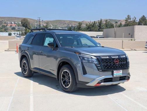 Gun Metallic 2026 Nissan Pathfinder Rock Creek