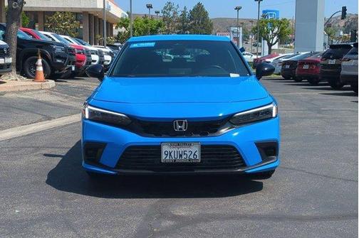 Boost Blue Pearl 2024 Honda Civic Sport
