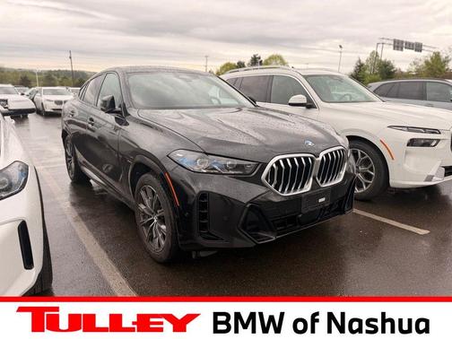 Black Sapphire Metallic 2025 BMW X6 xDrive40i