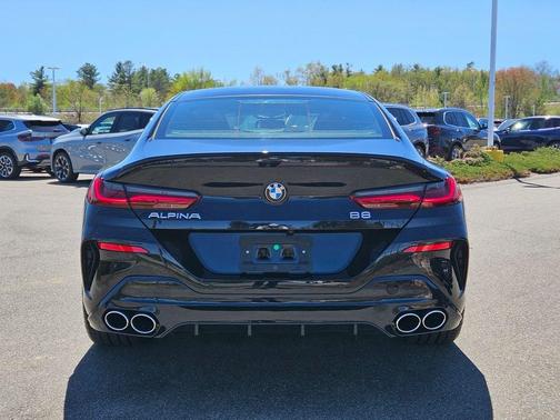 Carbon Black Metallic 2025 BMW ALPINA B8 Gran Coupe xDrive