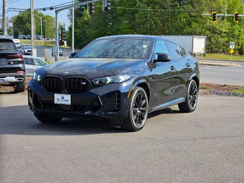 Carbon Black Metallic 2025 BMW X6 M60i