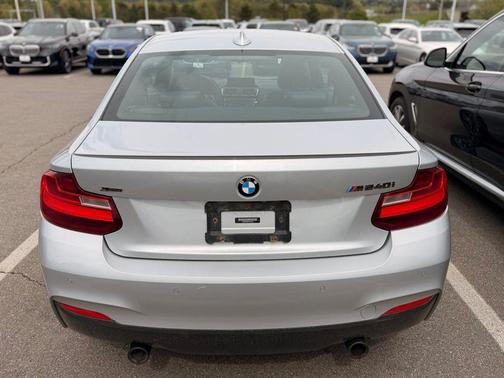 Glacier Silver Metallic 2017 BMW M240 i xDrive