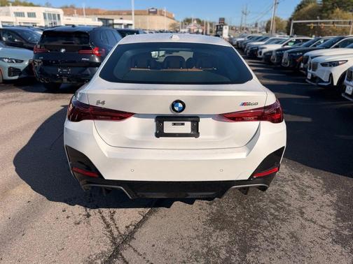 Mineral White Metallic 2026 BMW i4 Gran Coupe M60