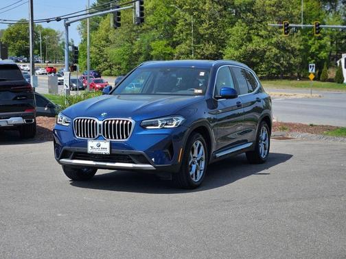 Phytonic Blue Metallic 2024 BMW X3 xDrive30i