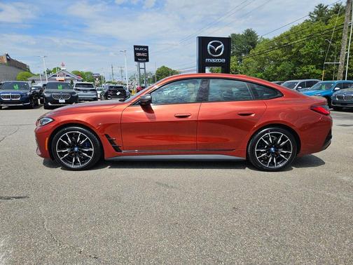 Sunset Orange Metallic 2023 BMW i4 Gran Coupe M50