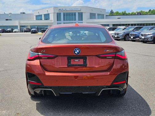 Sunset Orange Metallic 2023 BMW i4 Gran Coupe M50