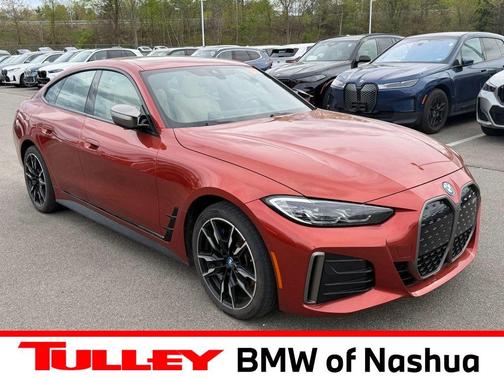 Sunset Orange Metallic 2023 BMW i4 Gran Coupe M50