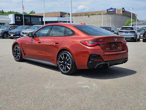 Sunset Orange Metallic 2023 BMW i4 Gran Coupe M50