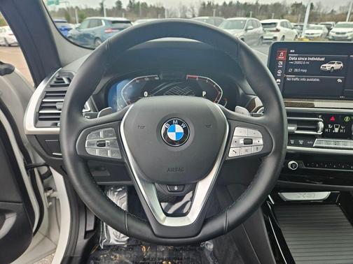 Mineral White Metallic 2023 BMW X3 xDrive30i