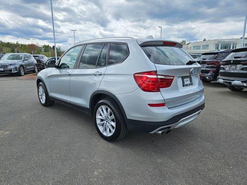 Glacier Silver Metallic 2017 BMW X3 xDrive28i