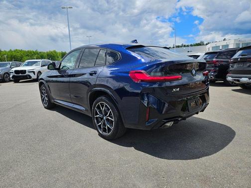 Tanzanite Blue II Metallic 2025 BMW X4 xDrive30i