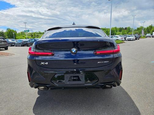 Tanzanite Blue II Metallic 2025 BMW X4 xDrive30i