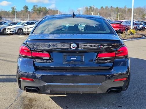 Carbon Black Metallic 2023 BMW M550 i xDrive