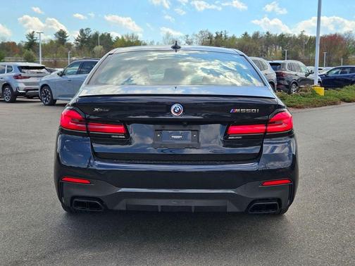 Carbon Black Metallic 2023 BMW M550 i xDrive