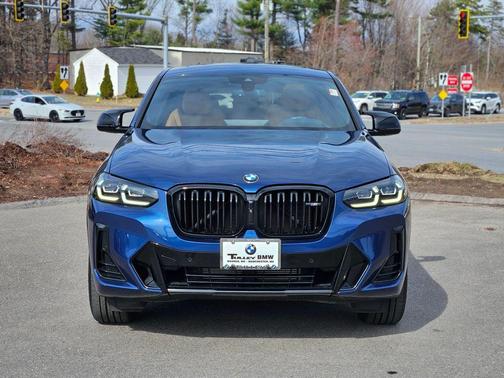 Phytonic Blue Metallic 2025 BMW X4 M40i
