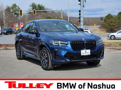 Phytonic Blue Metallic 2025 BMW X4 M40i