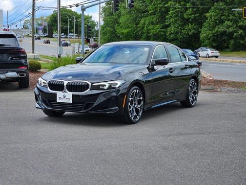 Jet Black 2025 BMW 330 i xDrive