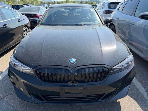 Jet Black 2025 BMW 330 i xDrive