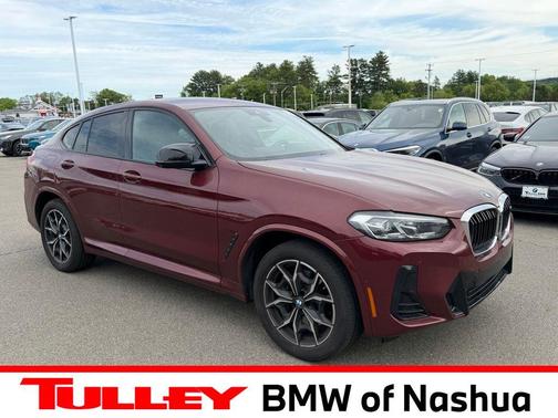 Red Metallic 2025 BMW X4 M40i