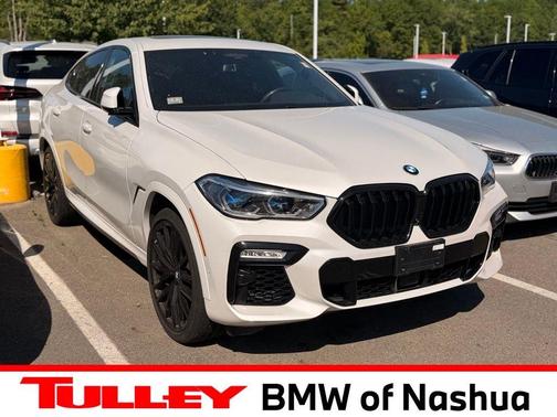 Mineral White Metallic 2021 BMW X6 M50i