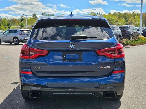 Phytonic Blue Metallic 2021 BMW X3 M40i