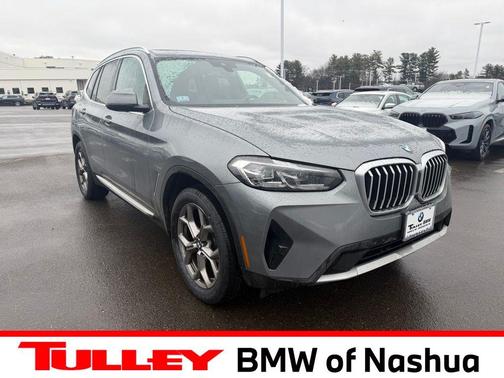 Skyscraper Gray Metallic 2023 BMW X3 xDrive30i