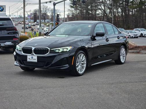 Jet Black 2023 BMW 330 i xDrive
