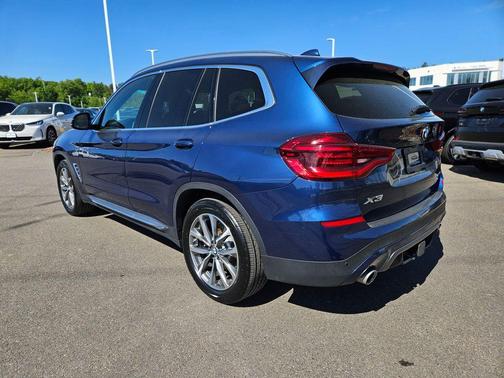 Phytonic Blue Metallic 2019 BMW X3 xDrive30i