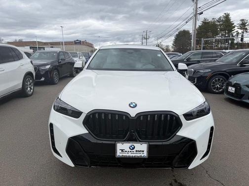 Alpine White 2026 BMW X6 xDrive40i