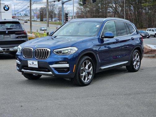 Phytonic Blue Metallic 2020 BMW X3 xDrive30i