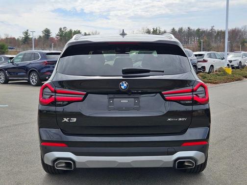 Black Sapphire Metallic 2023 BMW X3 xDrive30i