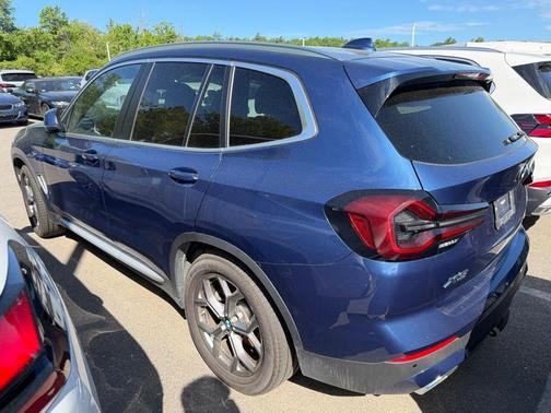 Phytonic Blue Metallic 2022 BMW X3 xDrive30i