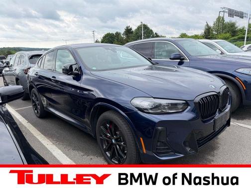 Tanzanite Blue II Metallic 2025 BMW X4 M40i