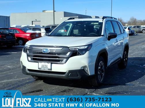 Crystal White Pearl 2026 Subaru Forester Premium