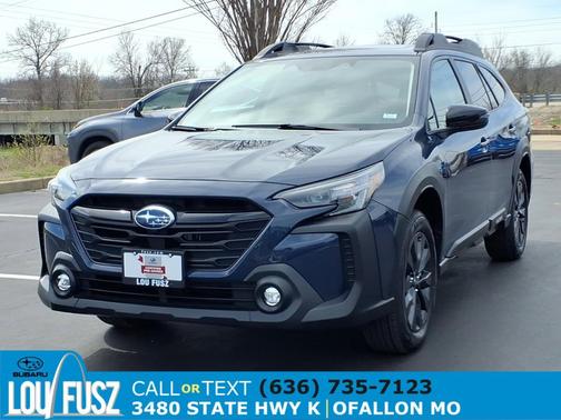 Cosmic Blue Pearl 2025 Subaru Outback Onyx Edition XT